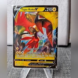 Tapu Koko V 050/163 Pokemon TCG Ultra Rare Full Art Near Mint